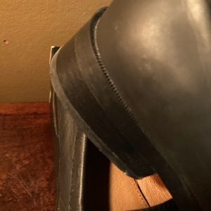 Ralph Lauren leather loafers.